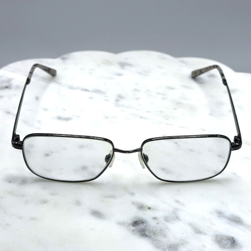Autoflex Flexon 101 033 Dark Gunmetal Full Rim Eyeglasses Frames Only 56-17-145